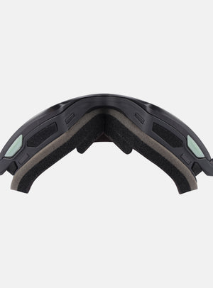 Anon Year of the Horse M4S Goggles (Cylindrical) + Bonus Lens + MFI® Face Mask | Frame: Black, Lens: Perceive Variable Green