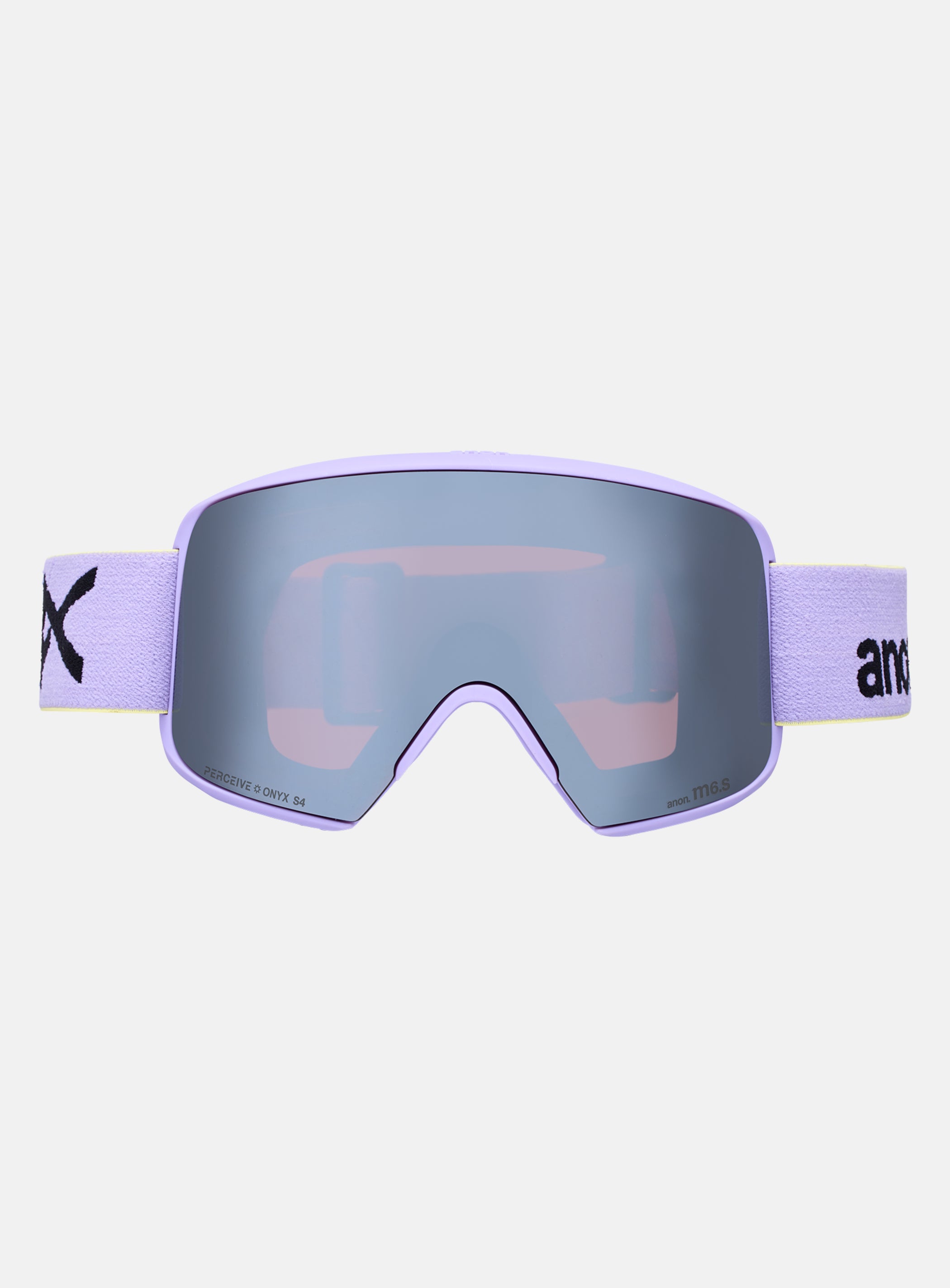 Anon M6S Goggles + Bonus Lens + MFI® Face Mask | Frame: Hyper Lilac, Lens: Perceive Sunny Onyx