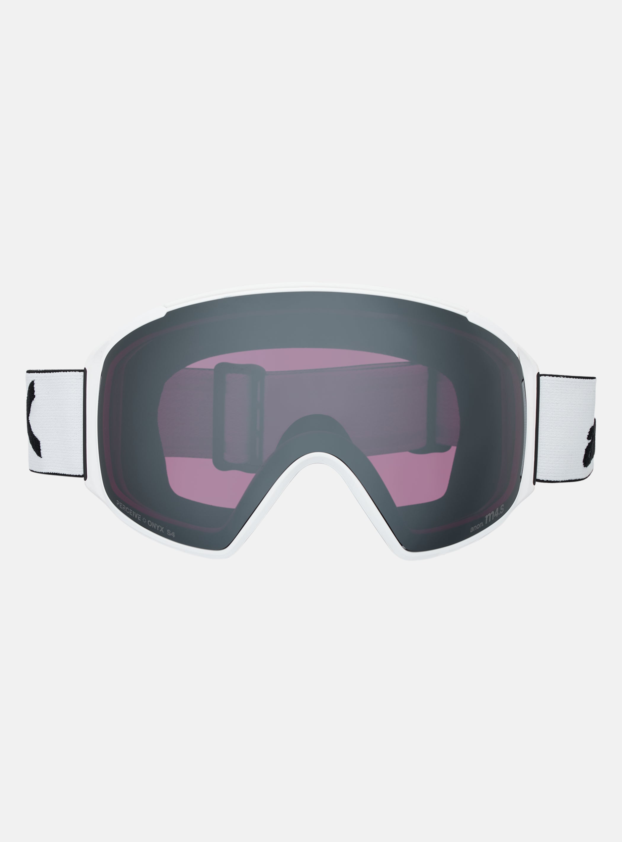 Anon M4S Goggles (Toric) + Bonus Lens + MFI® Face Mask | Frame: White, Lens: Perceive Sunny Onyx