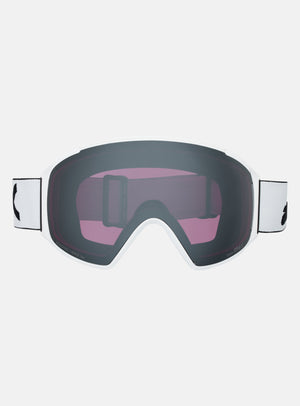 Anon M4S Goggles (Toric) + Bonus Lens + MFI® Face Mask | Frame: White, Lens: Perceive Sunny Onyx