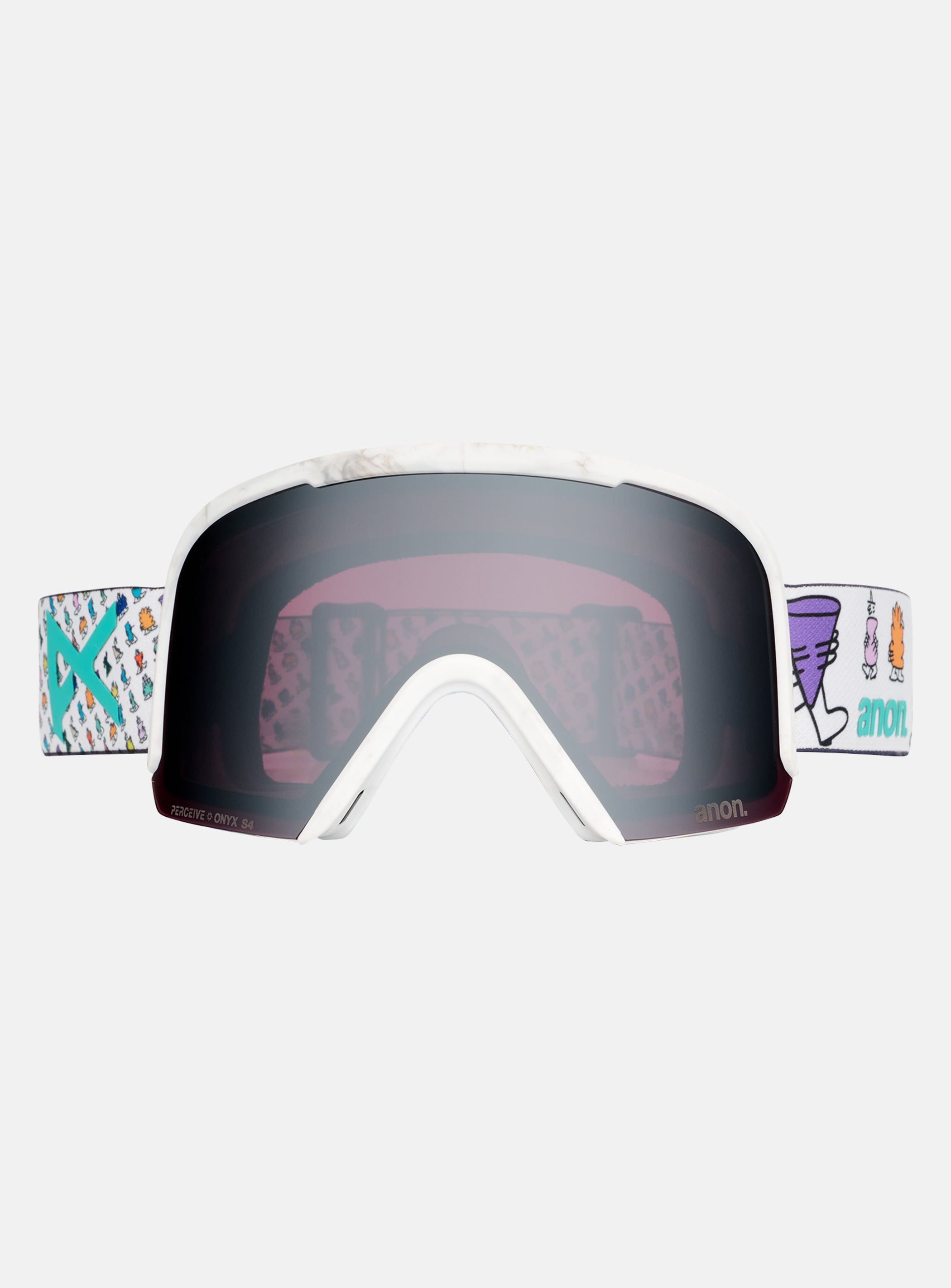 Anon Nesa Goggle lb Encounters / Perceive Sunny Onyx + Bonus Lens + MFI Face Mask 2027