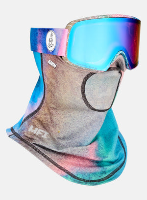 Anon M6 Goggles + Bonus Lens + MFI® Face Mask | Frame: LB Watercolor, Lens: Perceive Variable Blue (21% / S2), Spare Lens: Perceive Cloudy Pink (53% / S1)