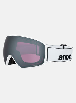 Anon M4 Goggles (Toric) + Bonus Perceive Lens + MFI® Face Mask | Frame: White, Lens: Perceive Sunny Onyx