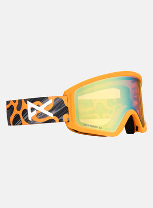 Anon Tracker 2.0 Goggles + MFI® Face Mask | Frame: Blobs, Lens: Gold Amber (32% / S2)