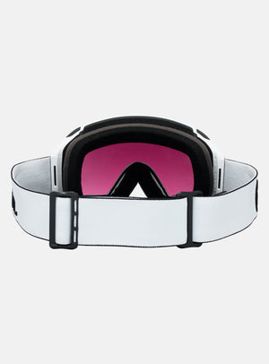 Anon M4 Goggles (Toric) + Bonus Perceive Lens + MFI® Face Mask | Frame: White, Lens: Perceive Sunny Onyx
