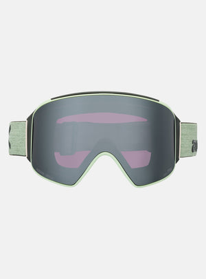 Anon M4 Goggles (Cylindrical) + Bonus Lens + MFI® Face Mask | Frame: Soft Sage, Lens: Perceive Sunny Onyx