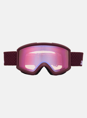 Anon Helix 2.0 Goggles + Bonus Lens | Frame: Deep Cherry, Lens: Perceive Cloudy Pink