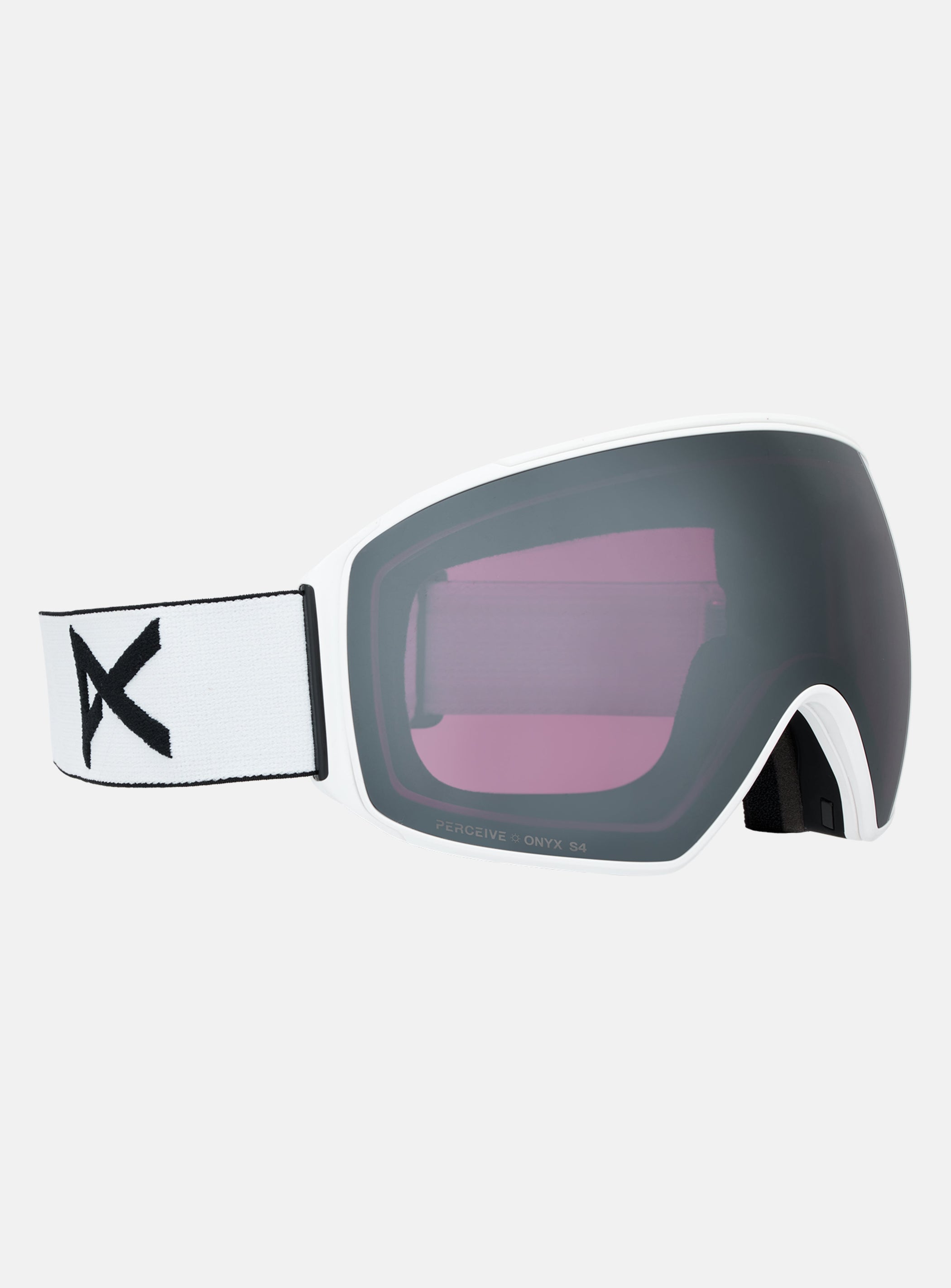 Anon M4 Goggles (Toric) + Bonus Perceive Lens + MFI® Face Mask | Frame: White, Lens: Perceive Sunny Onyx