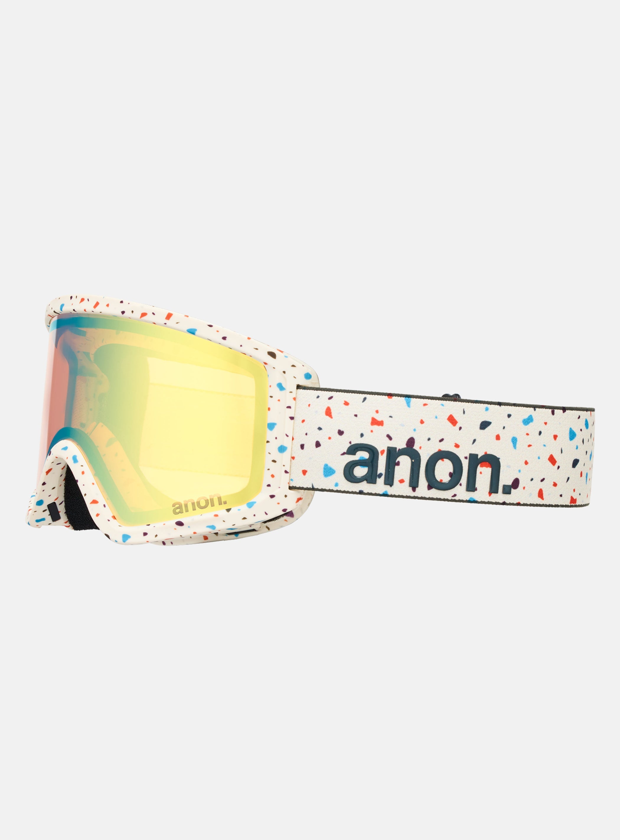 Anon Tracker 2.0 Goggles + MFI® Face Mask | Frame: Speckles, Lens: Gold Amber
