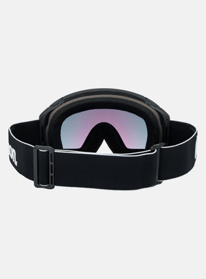 Anon M4S Goggles (Toric) + Bonus Lens + MFI® Face Mask | Frame: Black, Lens: Perceive Sunny Red
