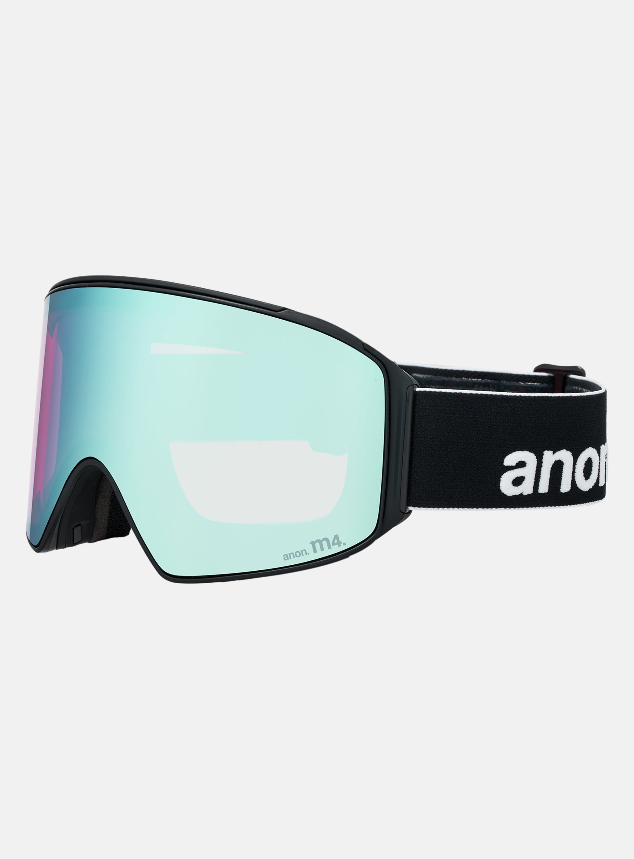 Anon M4 Goggles (Cylindrical) + Bonus Lens + MFI® Face Mask | Frame: Black, Lens: Perceive Variable Blue