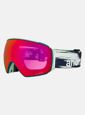 Anon M4 Goggles (Toric) + Bonus Perceive Lens + MFI® Face Mask | Frame: Family Tree, Lens: Perceive Sunny Red