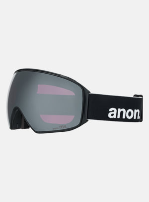 Anon M4 Goggles (Toric) + Polarized Perceive Lens + MFI® Face Mask | Frame: Black, Lens: Perceive Sunny Polarized Onyx