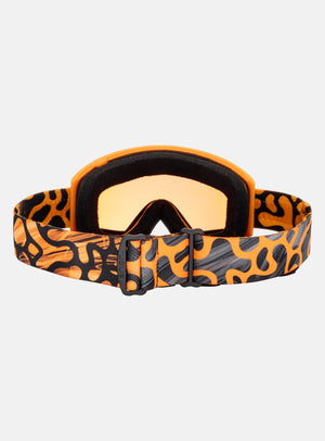 Anon Tracker 2.0 Goggles + MFI® Face Mask | Frame: Blobs, Lens: Gold Amber (32% / S2)