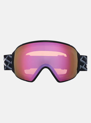 Anon Fragment M4 Goggles (Cylindrical) + Bonus Lens + MFI® Face Mask | Frame: Fragment, Lens: Perceive Cloudy Pink