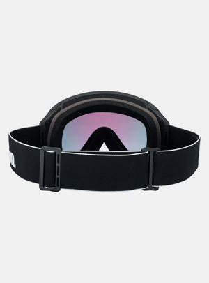 Anon M4 Goggles (Cylindrical) + Bonus Lens + MFI® Face Mask | Frame: Black, Lens: Perceive Sunny Red
