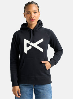 Women's Anon Pullover Hoodie | True Black