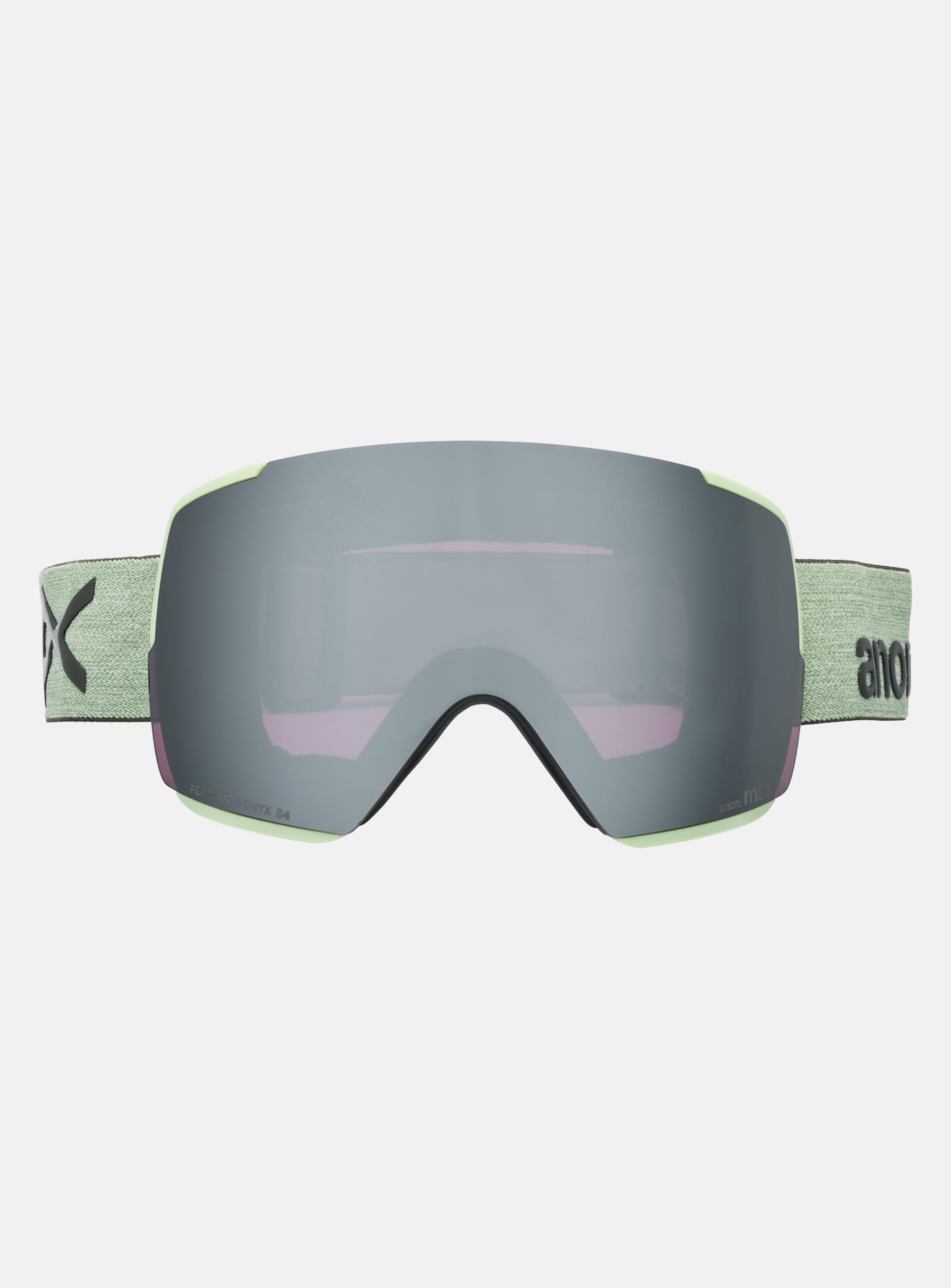 Anon M5S Goggles + Bonus Lens + MFI® Face Mask | Frame: Soft Sage, Lens: Perceive Sunny Onyx