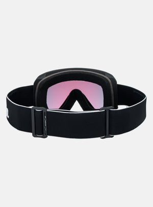 Anon Nesa S Goggles + Bonus Lens + MFI® Face Mask | Frame: Black, Lens: Perceive Sunny Red
