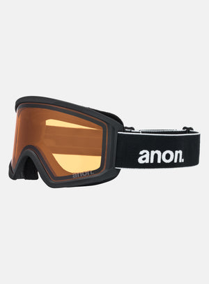 Anon Tracker 2.0 Goggles + MFI® Face Mask | Frame: Black, Lens: Amber