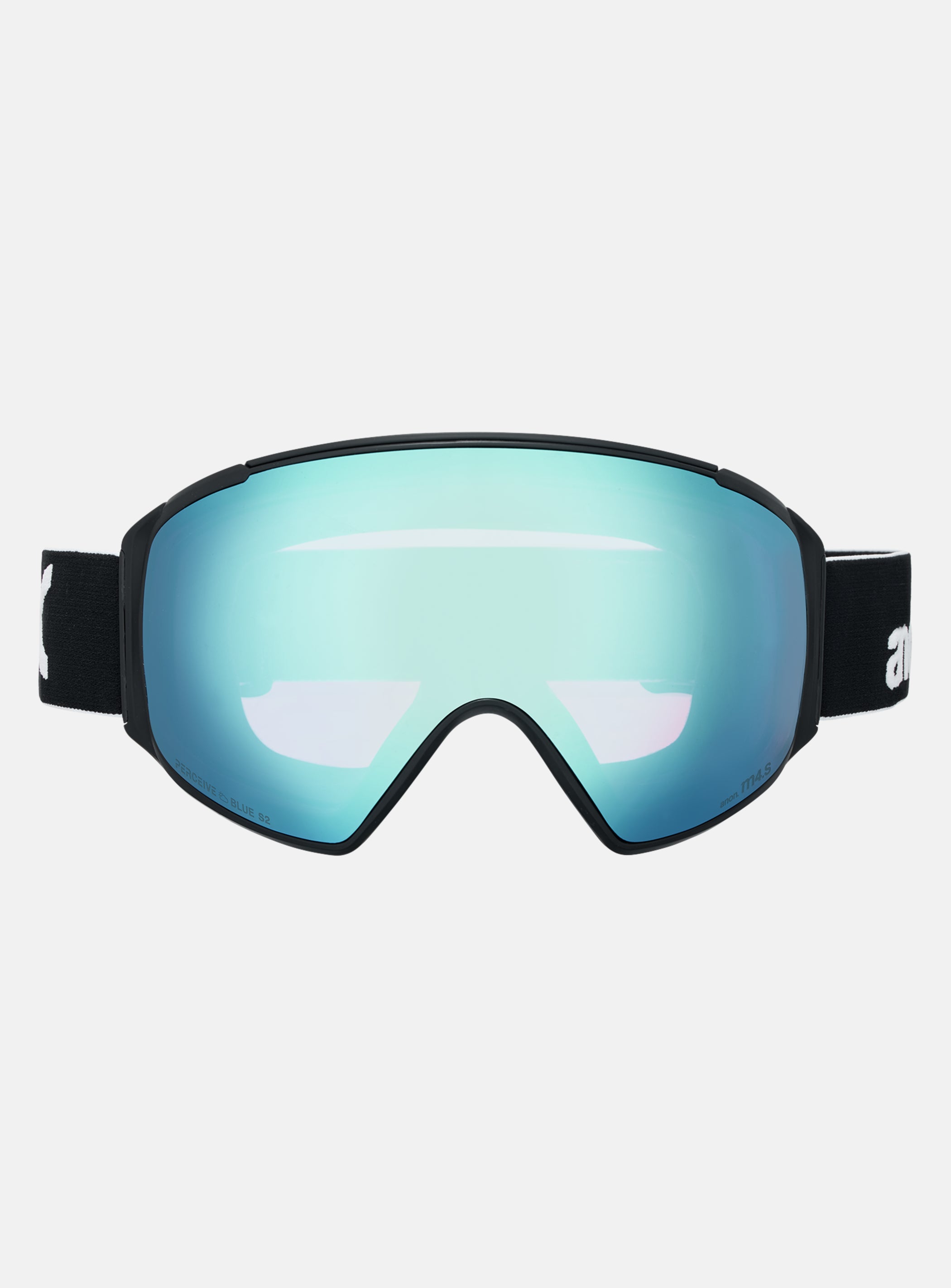 Anon M4S Goggles (Toric) + Bonus Lens + MFI® Face Mask | Frame: Black, Lens: Perceive Variable Blue
