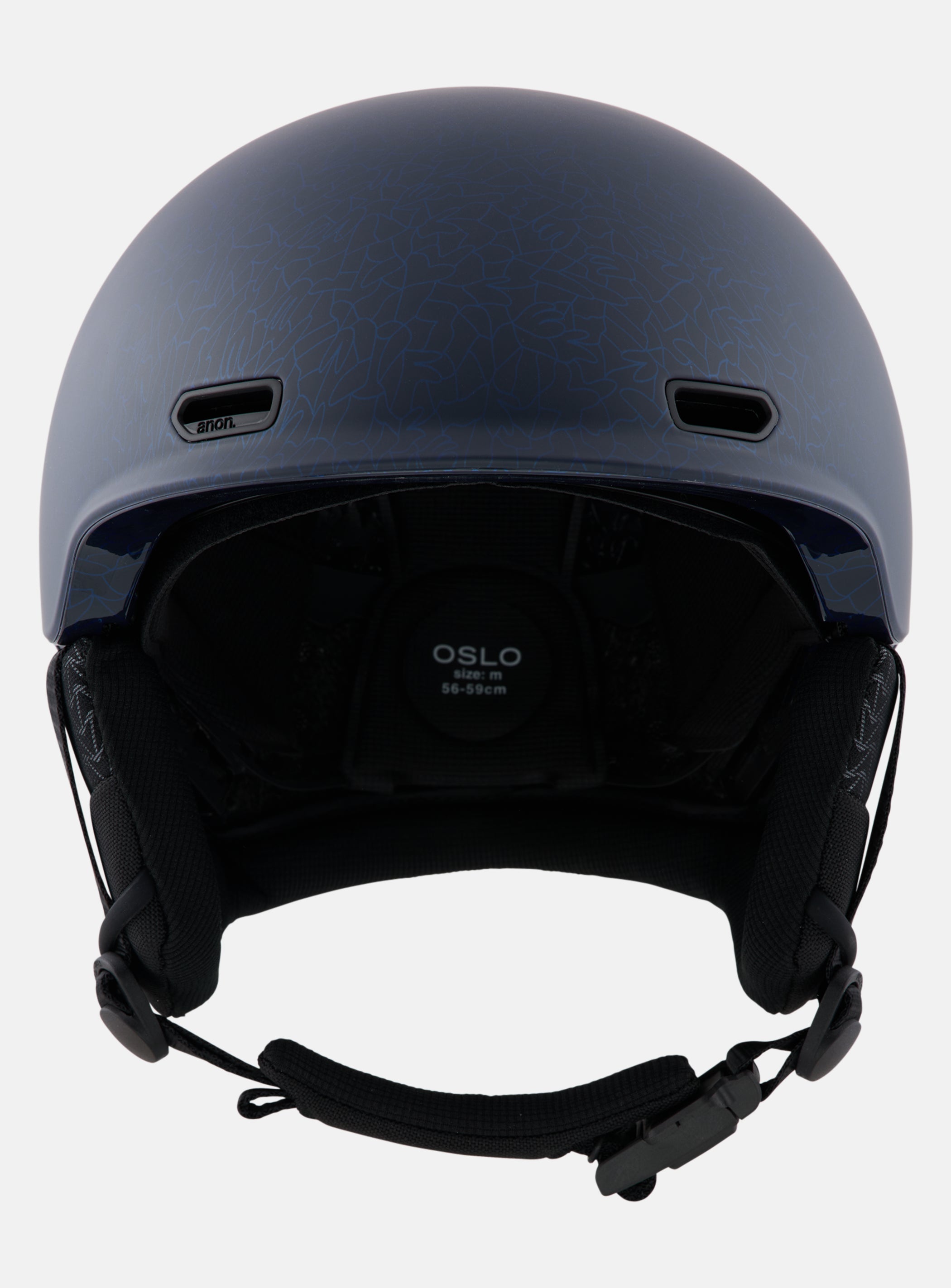 anon mens highwire snowboard helmet with brim lay back gray Raider 3 profile style Anon Define Ski & Snowboard