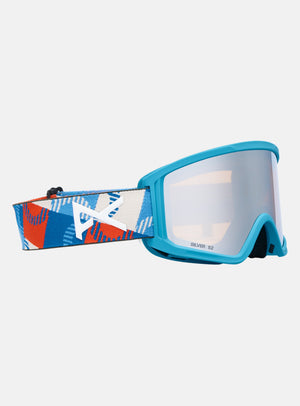 Anon Tracker 2.0 Goggles + MFI® Face Mask | Frame: Patchwork, Lens: Silver Amber