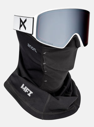 Anon M4 Goggles (Cylindrical) + Bonus Lens + MFI® Face Mask | Frame: White, Lens: Perceive Sunny Onyx (6% / S4), Spare Lens: Perceive Variable Violet (34% / S2)
