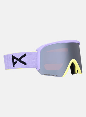 Anon Nesa S Goggles + Bonus Lens + MFI® Face Mask | Frame: Hyper Lilac, Lens: Perceive Sunny Onyx