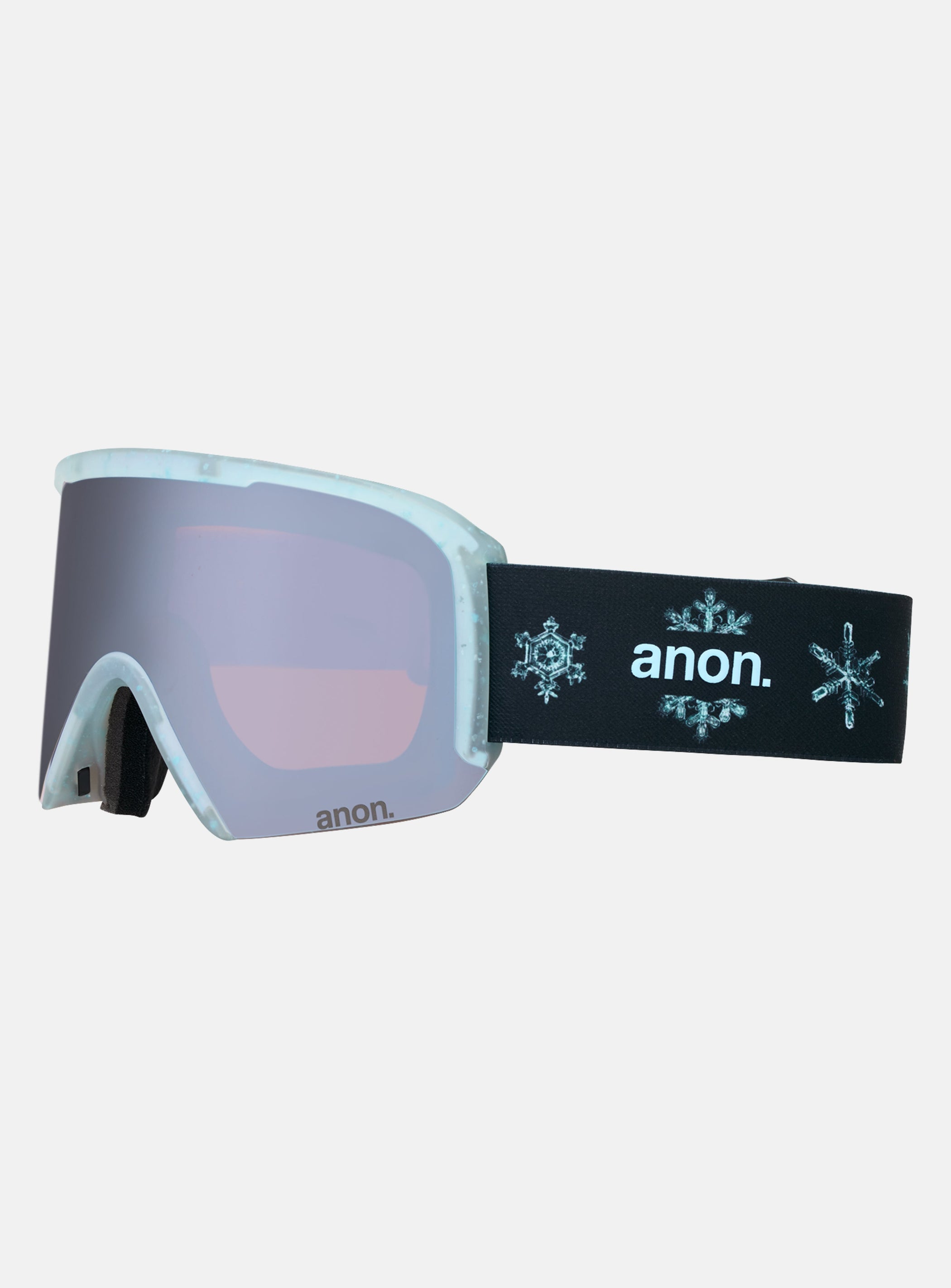 Anon Nesa S Goggles + Bonus Lens + MFI® Face Mask | Frame: Snow Flurry, Lens: Perceive Sunny Onyx