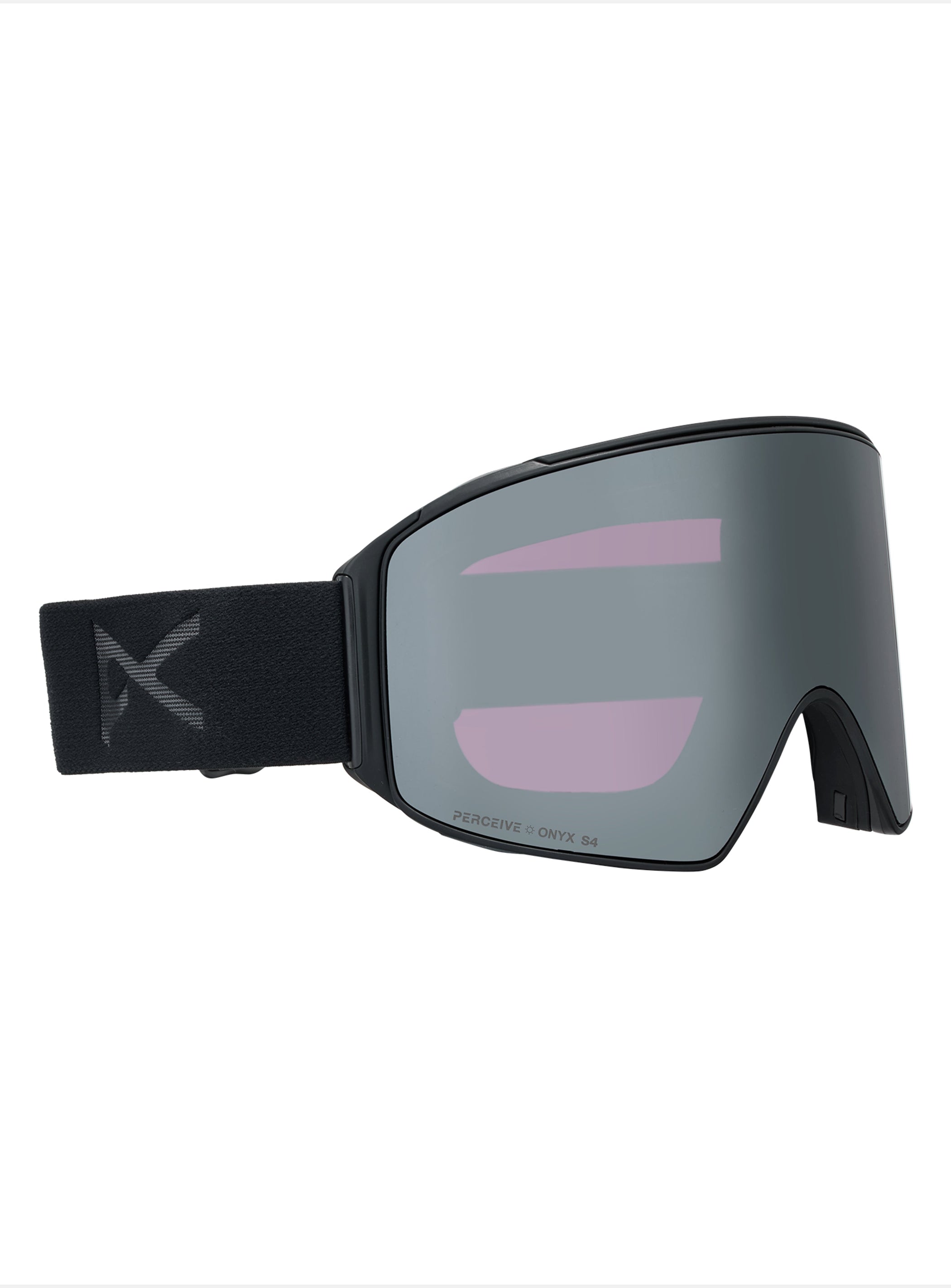 Anon M4 Goggles (Cylindrical) + Bonus Lens + MFI® Face Mask | Frame: Smoke, Lens: Perceive Sunny Onyx