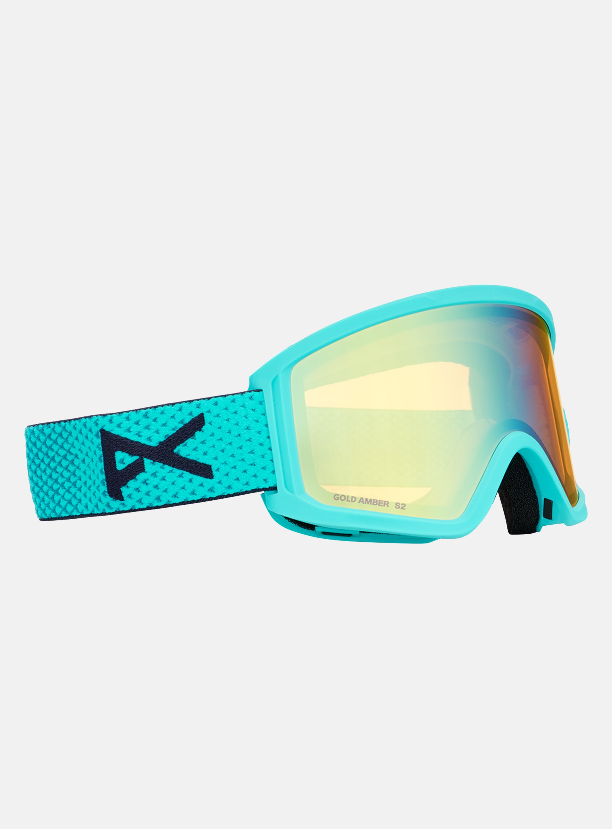 Anon Tracker 2.0 Goggles + MFI® Face Mask | Frame: Marine, Lens: Gold Amber (32% / S2)