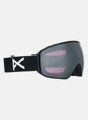 Anon M4 Goggles (Toric) + Polarized Perceive Lens + MFI® Face Mask | Frame: Black, Lens: Perceive Sunny Polarized Onyx