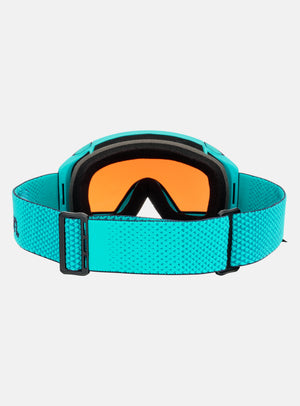 Anon M4S Goggles (Cylindrical) + Bonus Lens + MFI® Face Mask | Frame: Marine, Lens: Perceive Sunny Bronze (17% / S3), Spare Lens: Perceive Cloudy Burst (59% / S1)