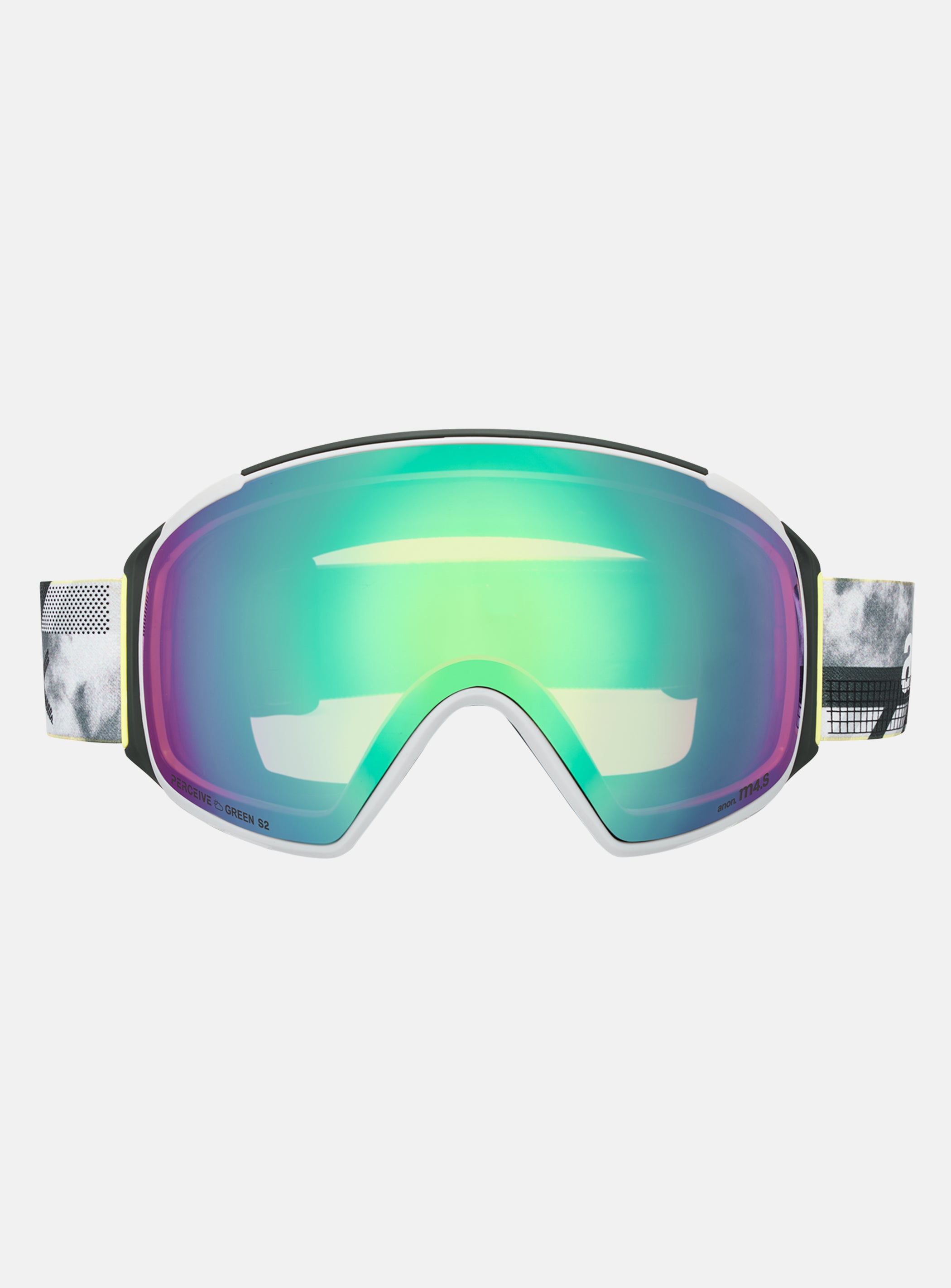 Anon M4S Goggles (Toric) + Bonus Lens + MFI® Face Mask | Frame: Tilt Shift, Lens: Perceive Variable Green