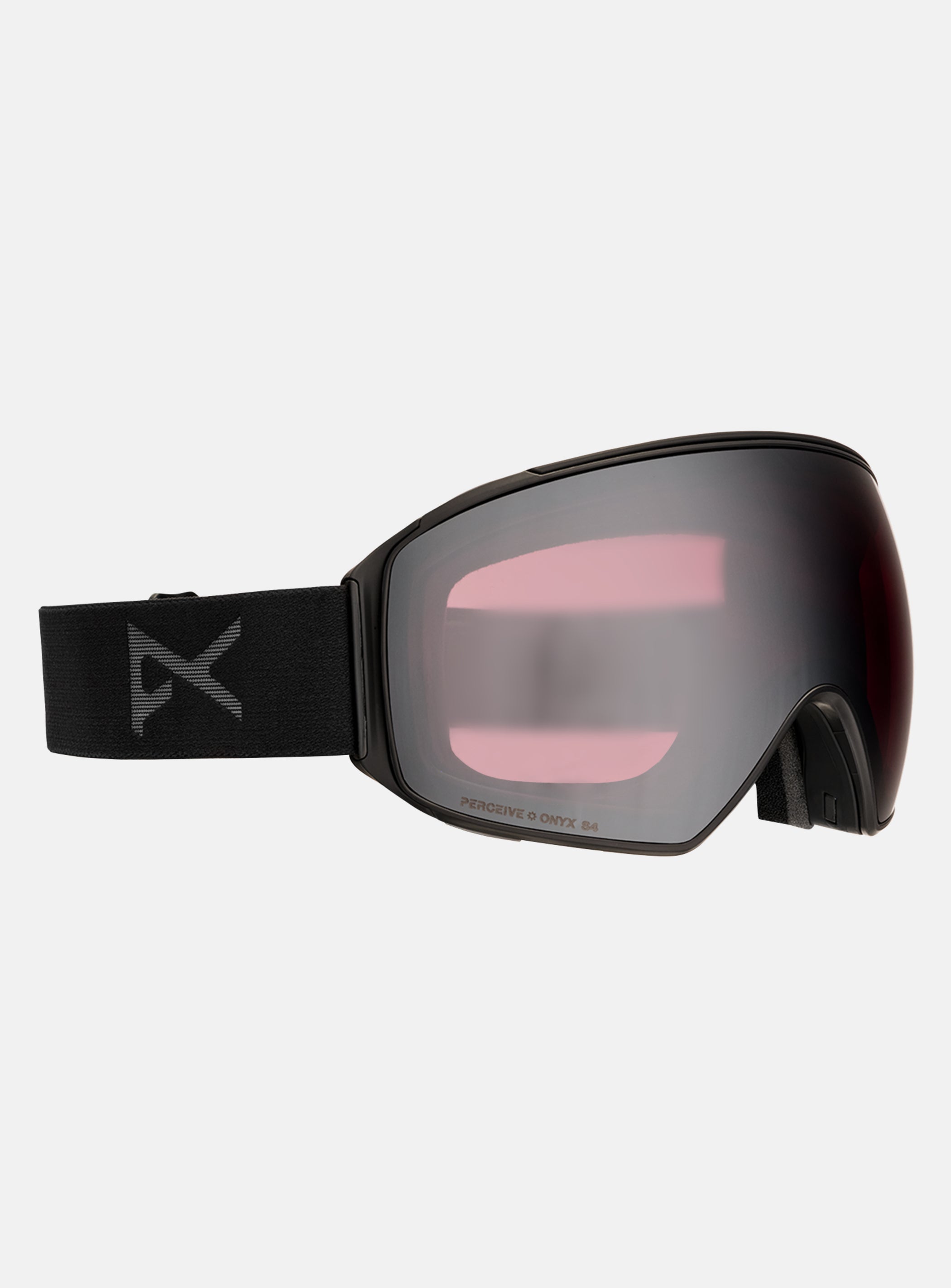 Anon M4 Goggles (Toric) + Bonus Lens + MFI® Face Mask | Frame: Smoke, Lens: Perceive Sunny Onyx (6% / S4), Spare Lens: Perceive Variable Violet (34% / S2)