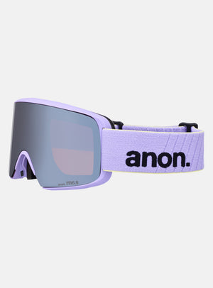 Anon M6S Goggles + Bonus Lens + MFI® Face Mask | Frame: Hyper Lilac, Lens: Perceive Sunny Onyx