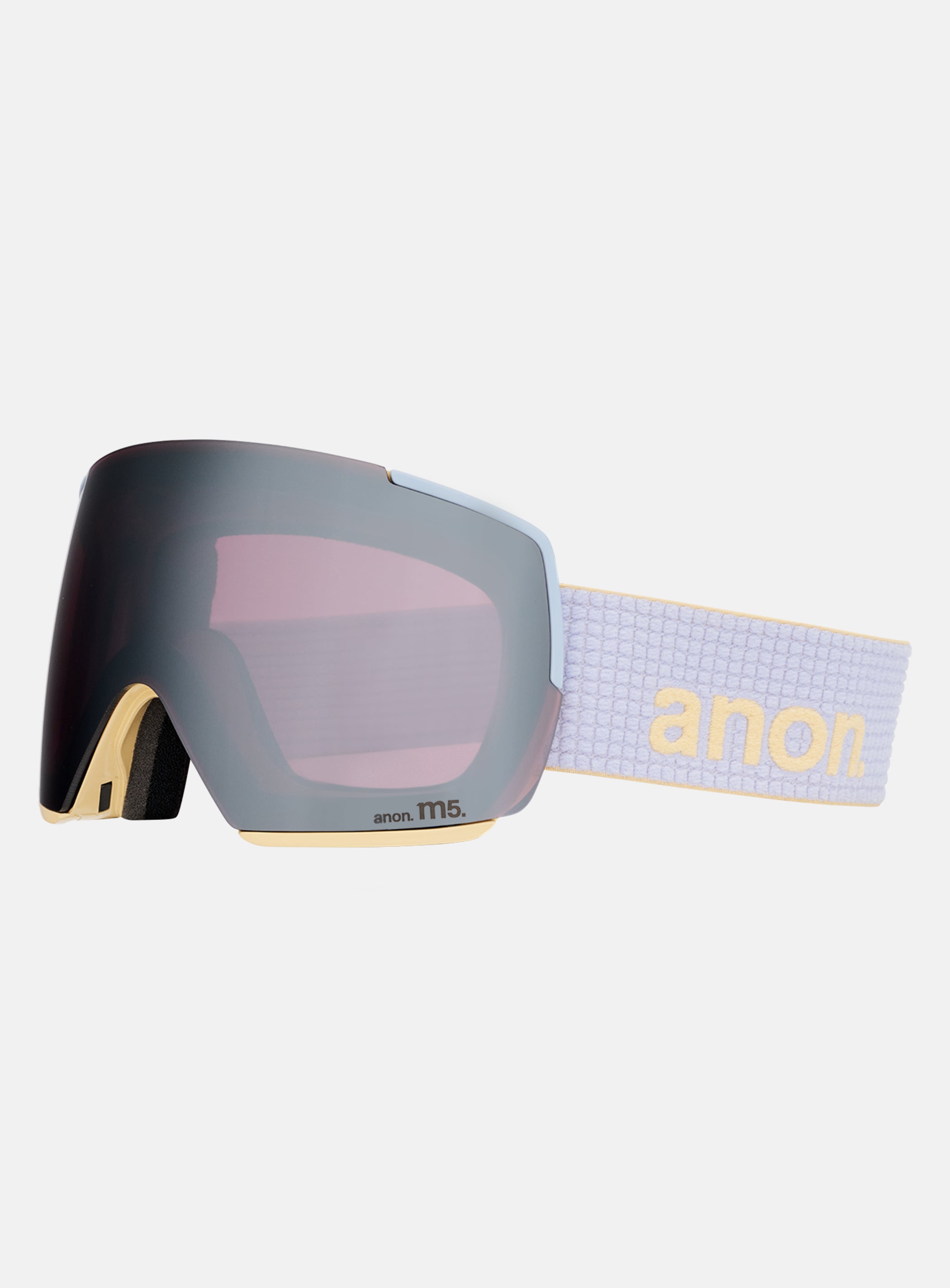 Anon M5 Goggles + Bonus Lens + MFI® Face Mask | Frame: Airstream Blue, Lens: Perceive Sunny Onyx (6% / S4), Spare Lens: Perceive Variable Violet (34% / S2)