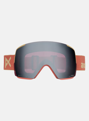 Anon M5S Goggles + Bonus Lens + MFI® Face Mask | Frame: Terracotta, Lens: Perceive Sunny Onyx (6% / S4), Spare Lens: Perceive Variable Violet (34% / S2)