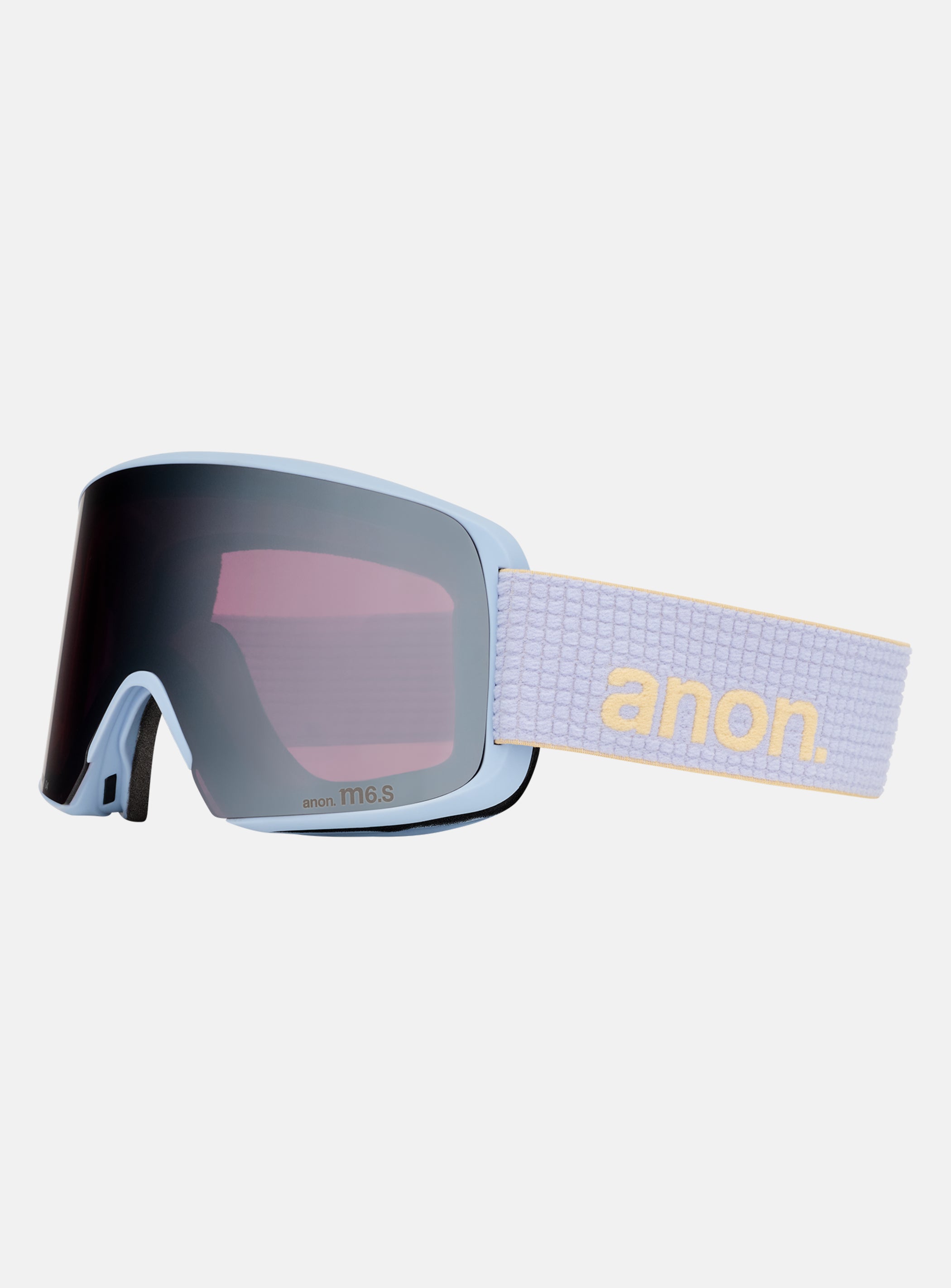 Anon M6S Goggles + Bonus Lens + MFI® Face Mask | Frame: Airstream Blue, Lens: Perceive Sunny Onyx (6% / S4), Spare Lens: Perceive Variable Violet (34% / S2)