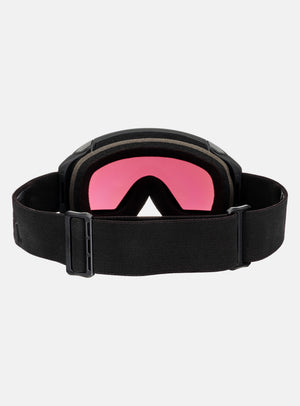 Anon M4S Goggles (Cylindrical) + Bonus Lens + MFI® Face Mask | Frame: Smoke, Lens: Perceive Sunny Onyx (6% / S4), Spare Lens: Perceive Variable Violet (34% / S2)