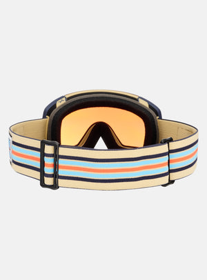 Anon M5 Goggles + Bonus Lens + MFI® Face Mask | Frame: Vintage, Lens: Perceive Variable Blue (21% / S2), Spare Lens: Perceive Cloudy Pink (53% / S1)