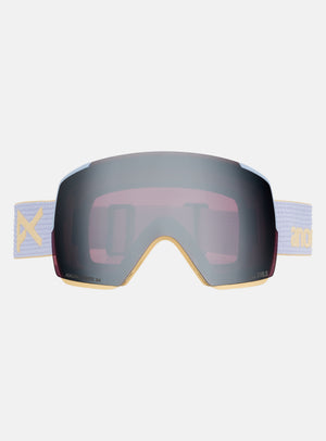 Anon M5S Goggles + Bonus Lens + MFI® Face Mask | Frame: Airstream Blue, Lens: Perceive Sunny Onyx (6% / S4), Spare Lens: Perceive Variable Violet (34% / S2)