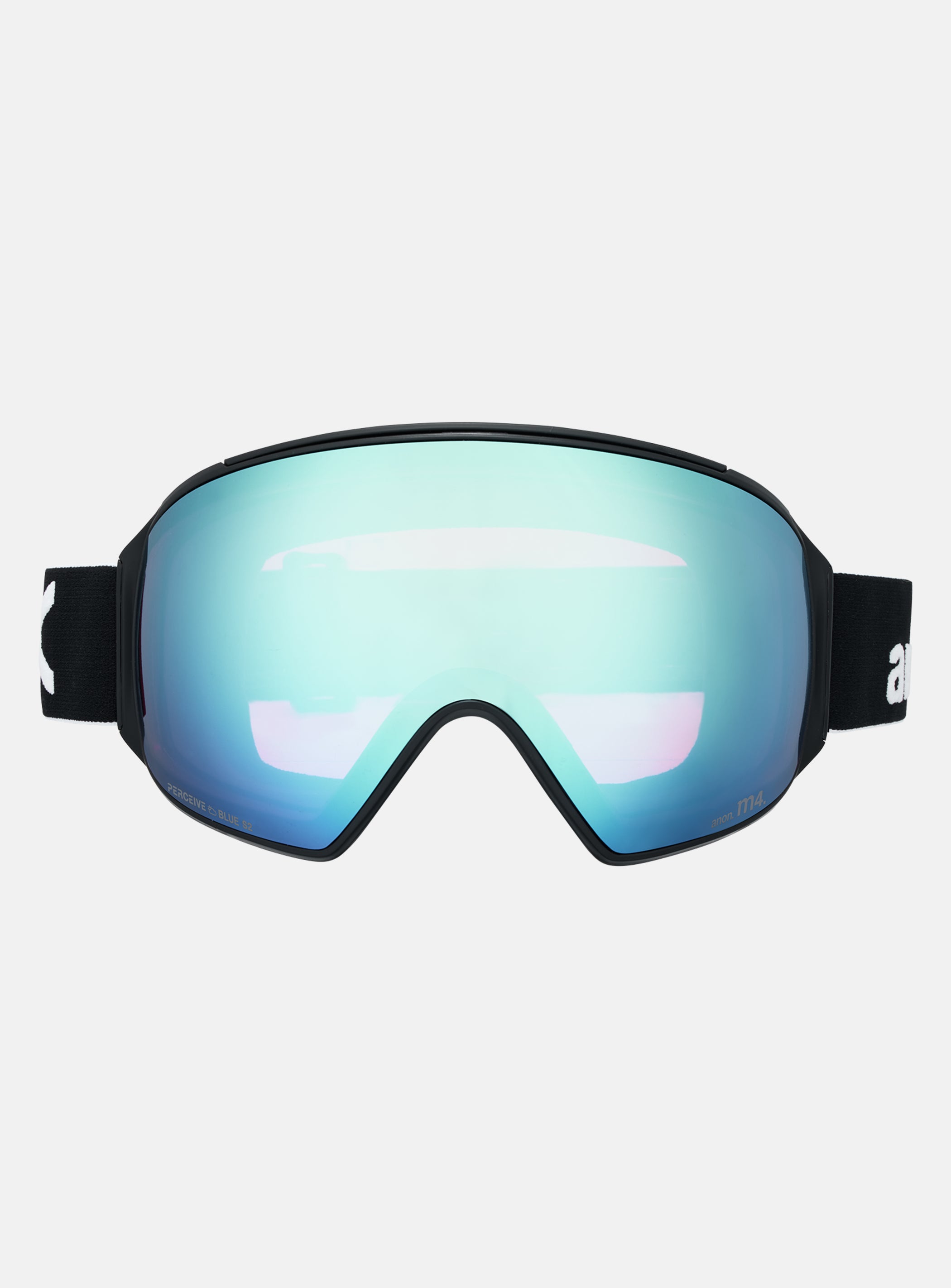 Anon M4 Goggles (Toric) + Bonus Perceive Lens + MFI® Face Mask | Frame: Black, Lens: Perceive Variable Blue