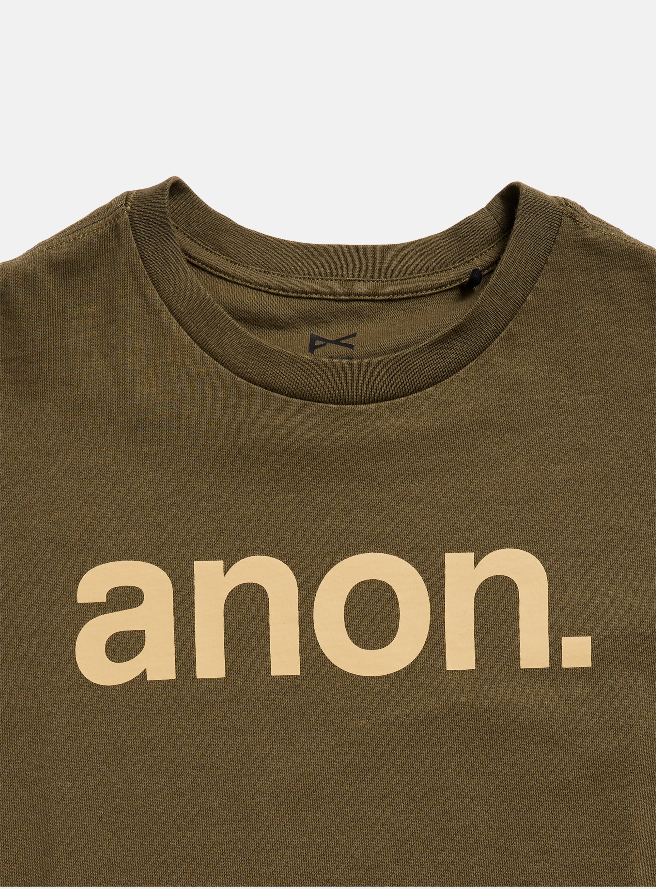 Anon Short Sleeve T-Shirt | Dried Moss