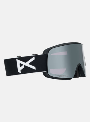 Anon M6S Goggles + Polarized Perceive Lens + MFI® Face Mask | Frame: Black, Lens: Perceive Sunny Polarized Onyx