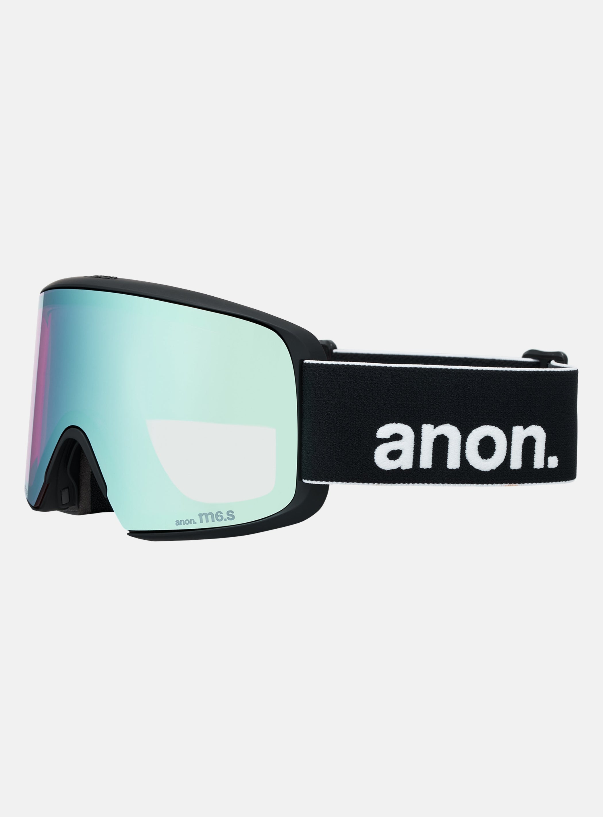 Anon M6S Goggles + Bonus Lens + MFI® Face Mask | Frame: Black, Lens: Perceive Variable Blue