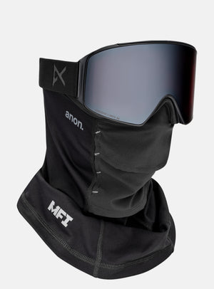 Anon M4 Goggles (Cylindrical) + Bonus Lens + MFI® Face Mask | Frame: Smoke, Lens: Perceive Sunny Onyx (6% / S4), Spare Lens: Perceive Variable Violet (34% / S2)