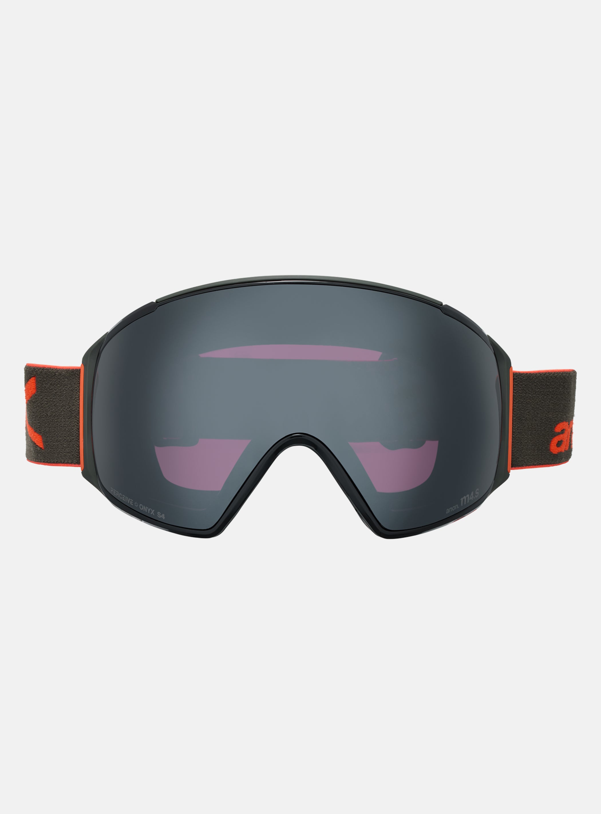 Anon M4S Goggles (Toric) + Bonus Lens + MFI® Face Mask | Frame: Fiesta Red, Lens: Perceive Sunny Onyx