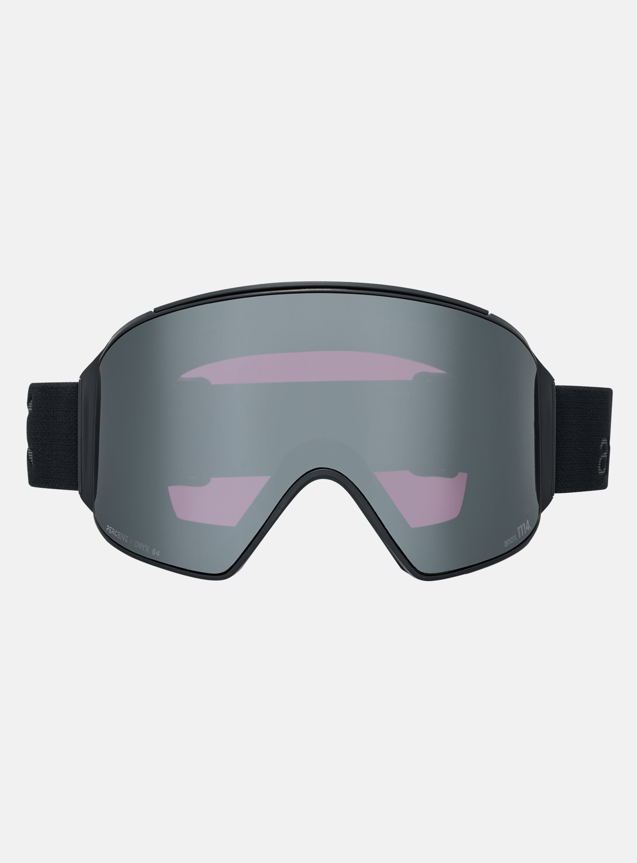 Anon M4 Goggles (Cylindrical) + Bonus Lens + MFI® Face Mask | Frame: Smoke, Lens: Perceive Sunny Onyx